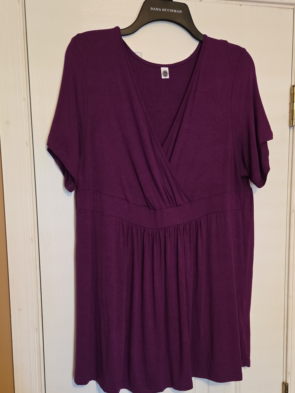 Deep Purple Empire-Waist Tunic